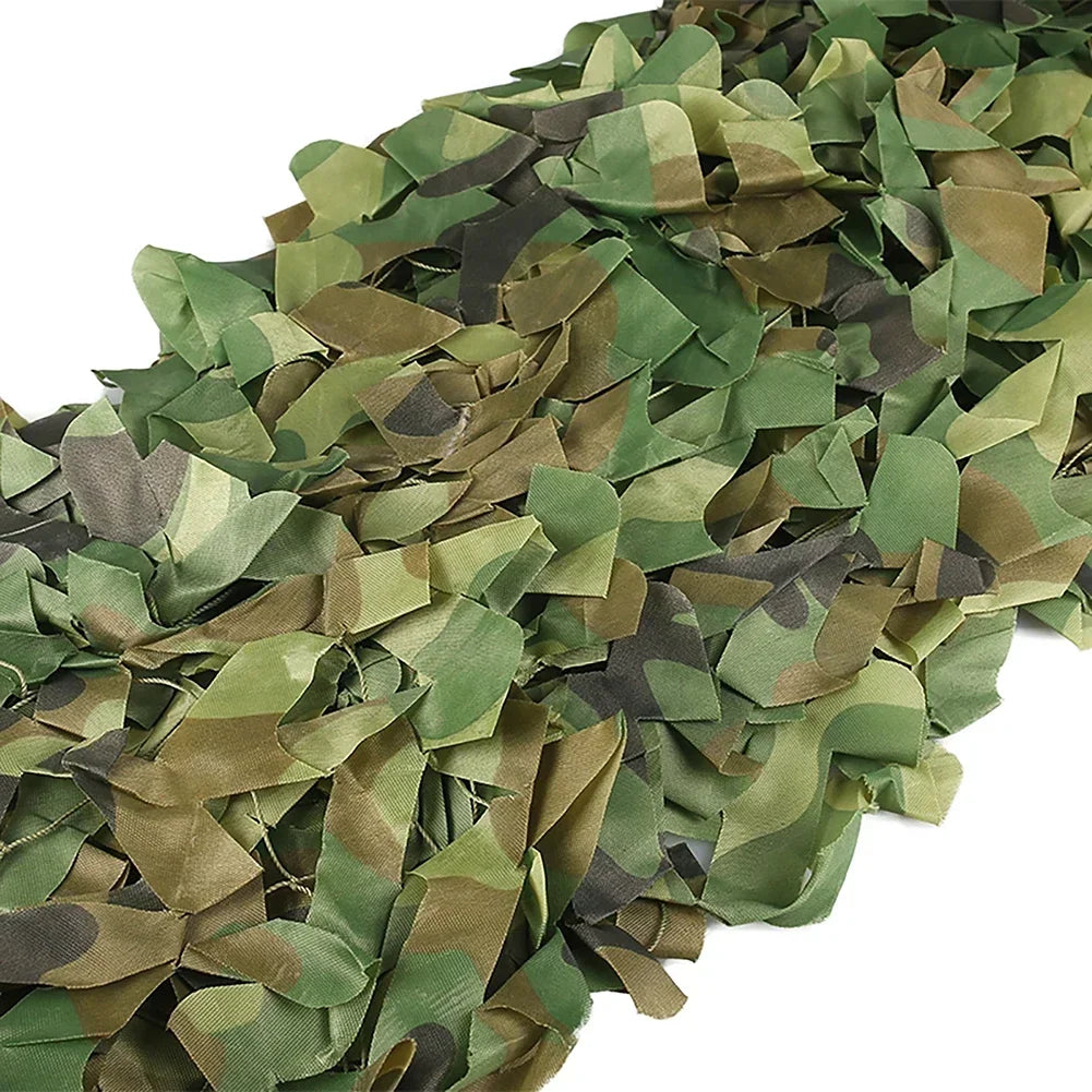 Woodland Camouflage Netting Woodland Camo Net for Camping Hunting Shooting Sunscreen Nets Sun Shelter Car Shade Covers Tents