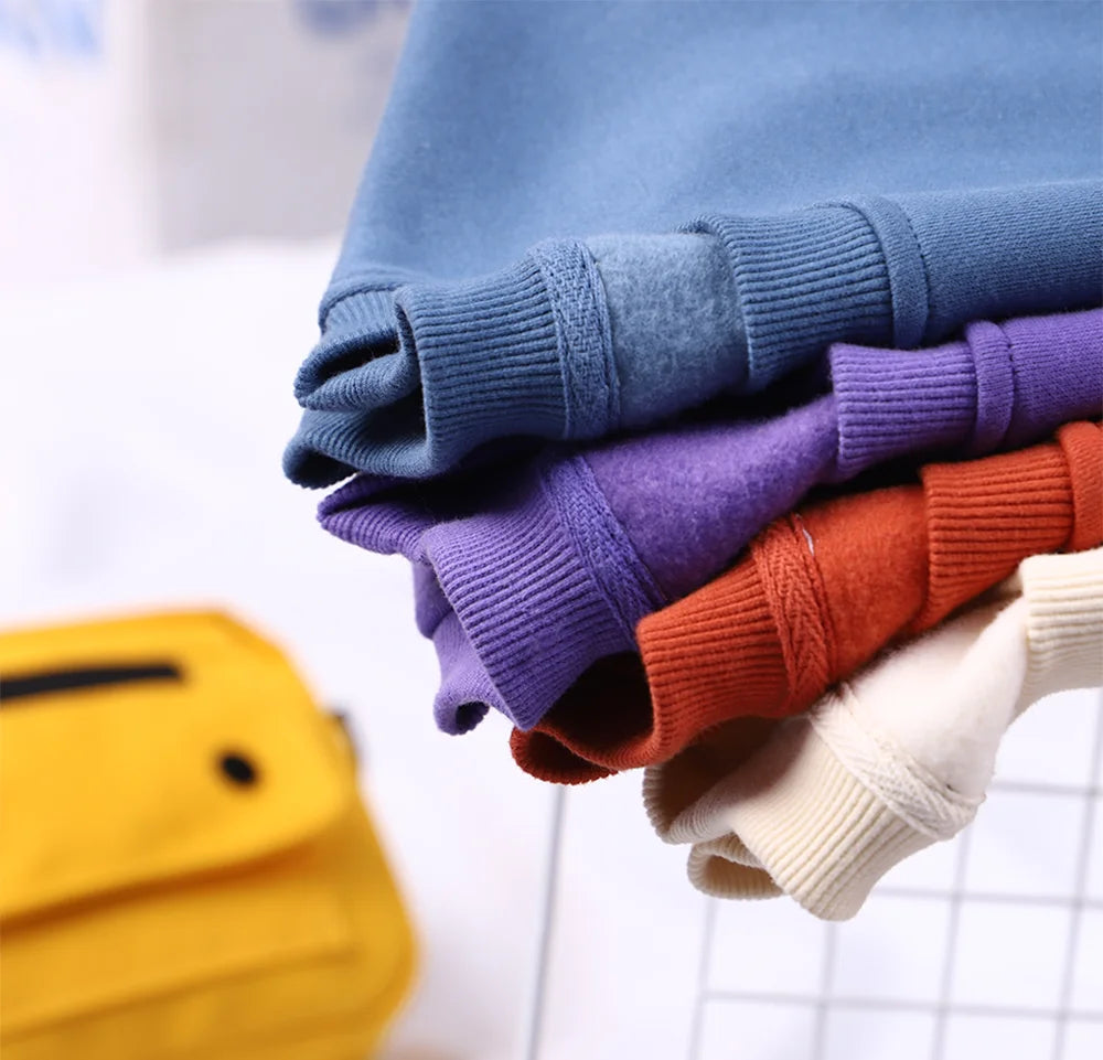 Teekossc Sweatshirt Harajuku Druck-M L, Polyester, O-Kragen