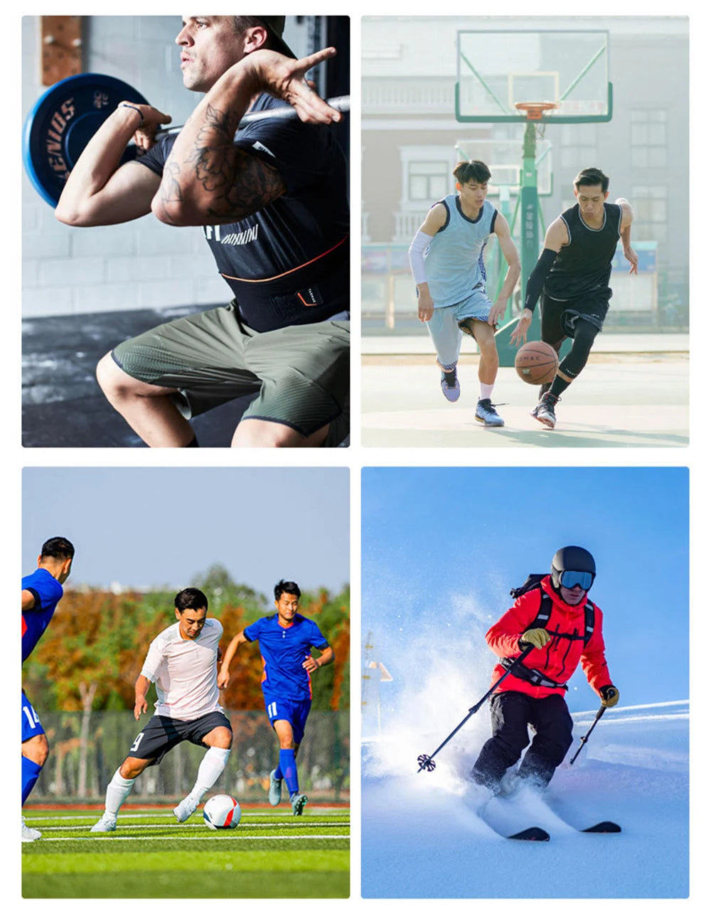 PatellaPro Knie Patella Protektor Silikon - Kompression Gr M