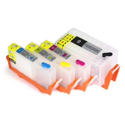 LOCAI 920XL Nachfüllpatronen - 50ml Schwarz 16ml CMY