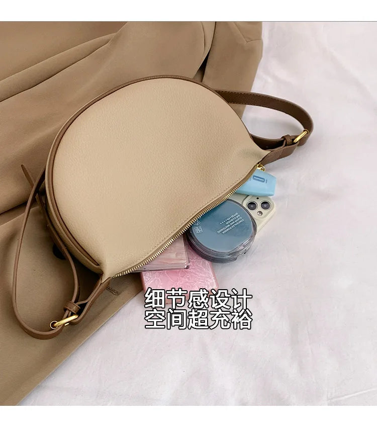 Mzmgv 0017 PU Leder Crossbody - Mittelvol. Zip 30x20