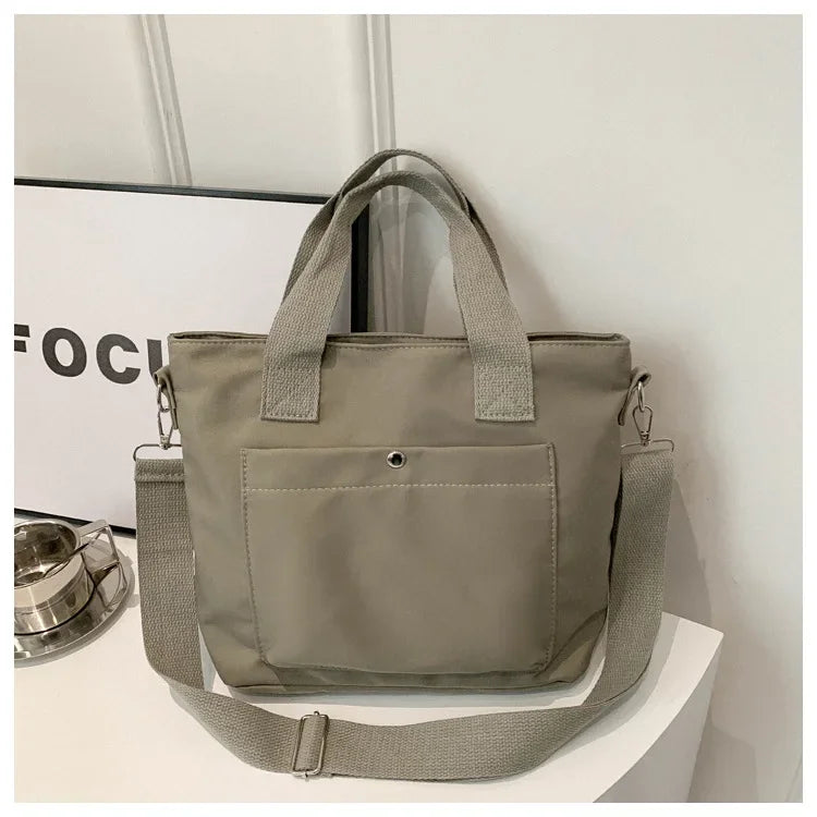 Small Casual Tote Bags Women Shoulder Messenger Bags Korean Canvas Fashion Female Crossbody Bag for Girl 2024 Cloth Handbags