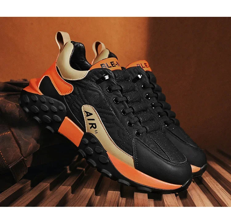 Men Shoes  Cross Border Platform Rubber Men's Sneaker Summer Men Sneakers Non-Slip Male Tennis Shoes Gym Running Sports Shoes