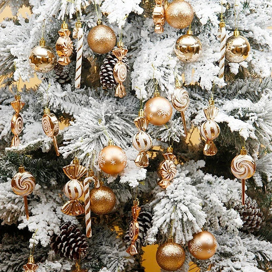 Choice OrnamentenSet Zuckerstangen - Stückzahl 36 Stk Größe Variiert