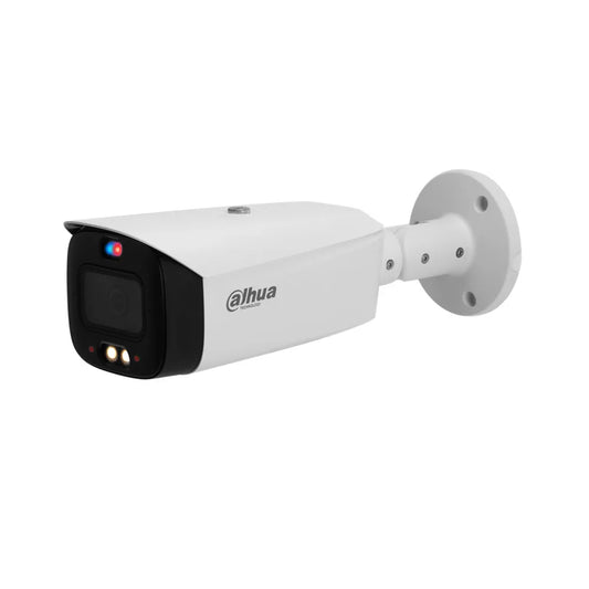 Dahua IPC-HFW3849T1-AS-PV-S5 8MP POE IP67 Built-in Mic & Spk IR30M & Full Color 30M Active Deterrence SMD 4.0 WizSense IP Camera