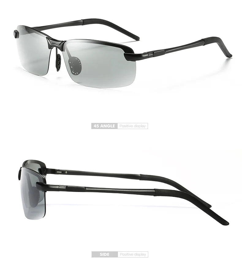 Sonnenbrille 2025: Photochromic Fishing Polarized - Chameleon Day Night Vision Driving Eyewear Collection