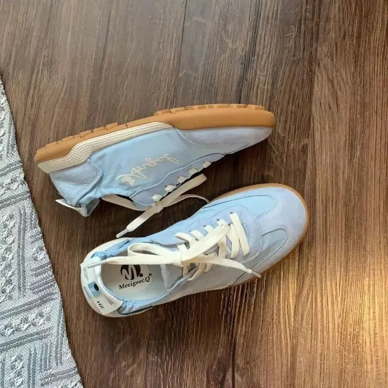 Sneakers Flat Women Footwear Sports Ladies Shoes Lace Up Luxury A On Offer Urban Young On Sale And Low Price Light New In Spring