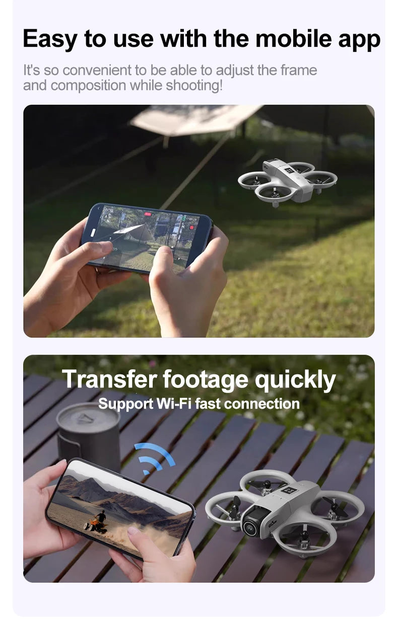 Drohne 2025: Xiaomi Original GT3 8K 5G GPS - Professional HD Aerial Photography Dual Camera Quadcopter Collection