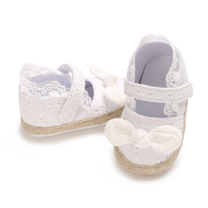 Baby Mädchen Schuhe 2025 - Süße Blume Rutschfeste Sohle Mary Jane Stil - Mode Sandalen Frühling Sommer 0-12M