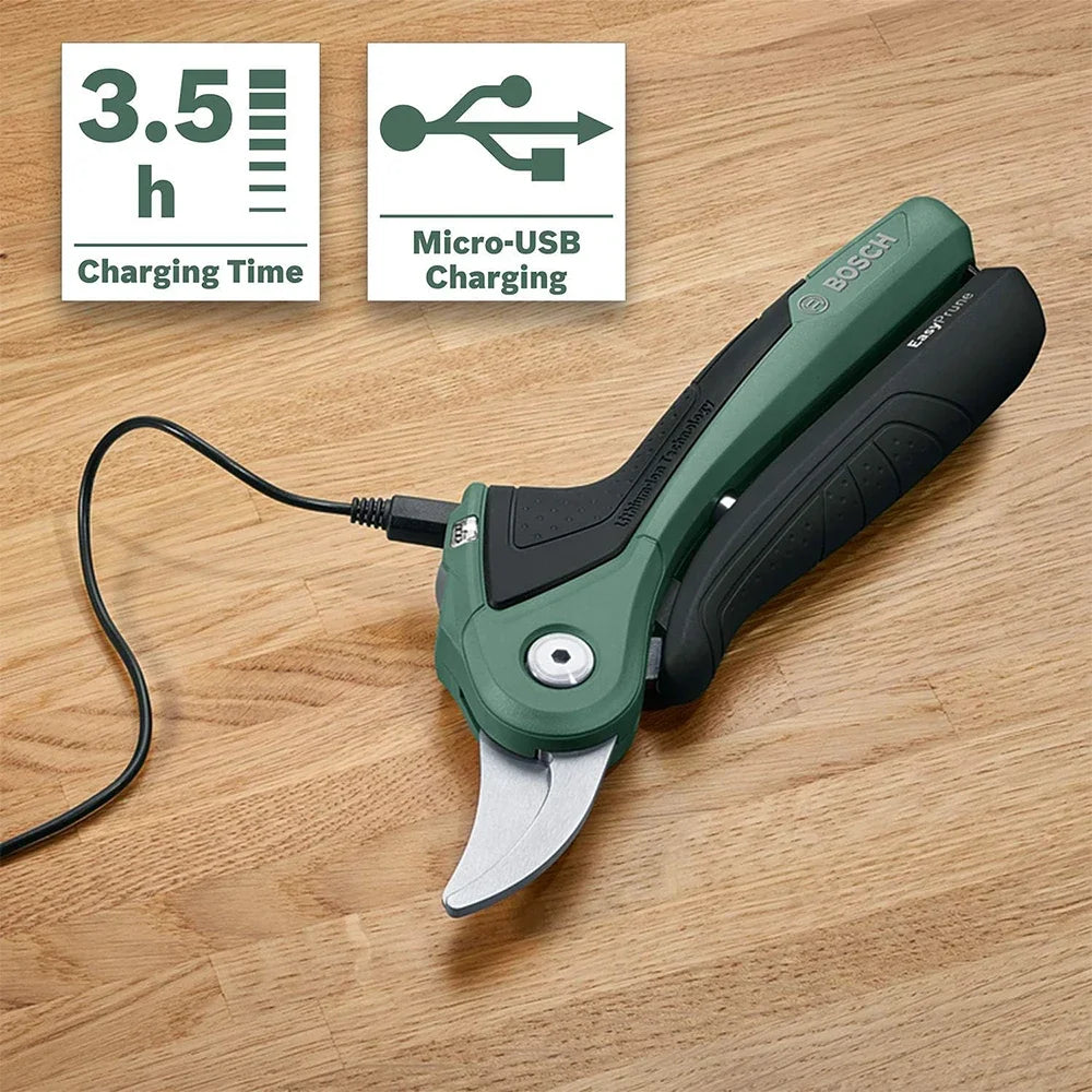 Bosch Akku Gartenschere Heim Und Garten Elektrische Gartenschere 3.6V 20mm Gartenbau Pflanzen Schere Ast Schneider Elektrowerkzeug