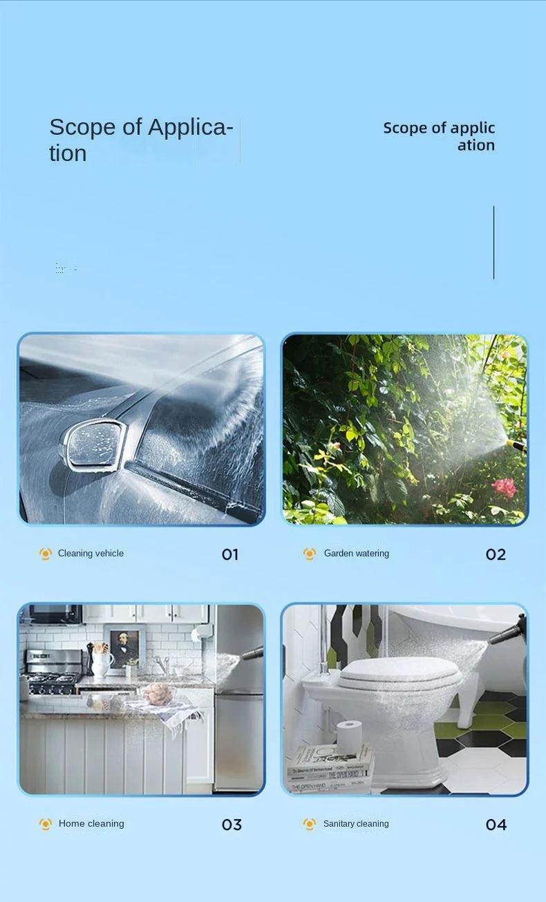 Choice Schaumsprühgerät Handpumpe - 2L 3 Düsen 30cm