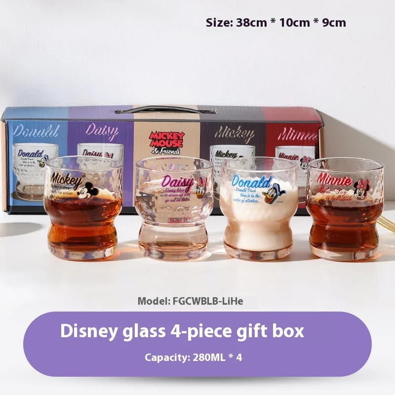Glas Becher Geschenkbox Getränke Becher Hammer Muster Retro Trink Becher Hohe Beauty Saft Becher Mode Transparent Becher Anime Peripheral