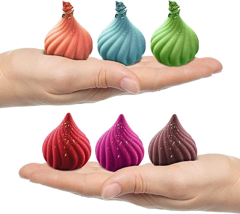 Silicone Pastry Mold 3D French Dessert Mousse Cake Baking Pan Chocolate Candles Soap Fondant Molds DIY Cake Decoration Tools