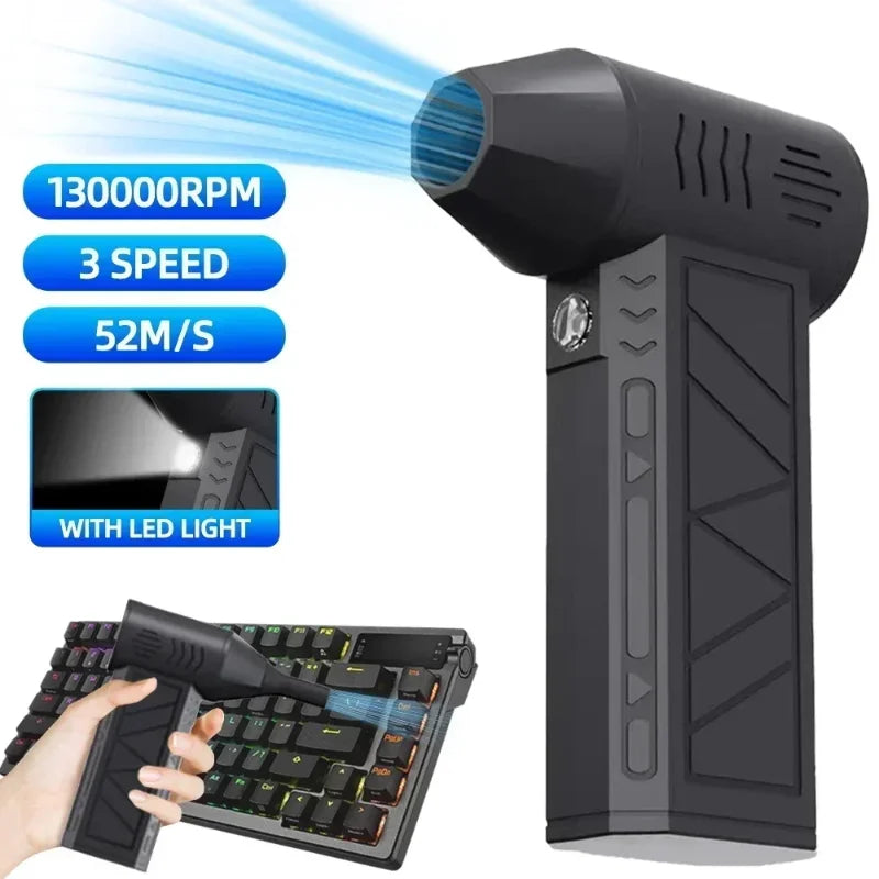 Xiaomi 130000RPM Handheld Brushless Motor 3nd Generation X3 Violent Blower Turbo Jet Fan Wind Speed 52m/s industrial Duct Fan