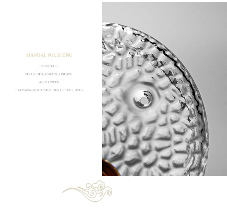 GIANXI High Quality Heat Resistant Glass Tea Pot Chinese Kung Fu Tea Set Puer Kettle Coffee Glass Pot Convenient Office TeaPot