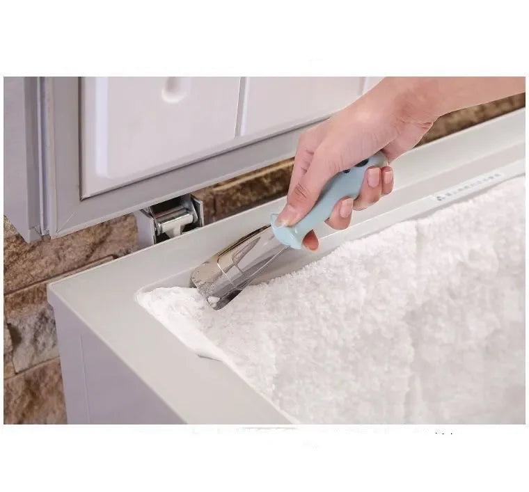 Küche Reinigung Gadget Tragbar Nützlich Kühlschrank Zubehör 1STK Entfrostung Schaufel Edelstahl Gefrierschrank Eis Schaber Enteiser Werkzeug