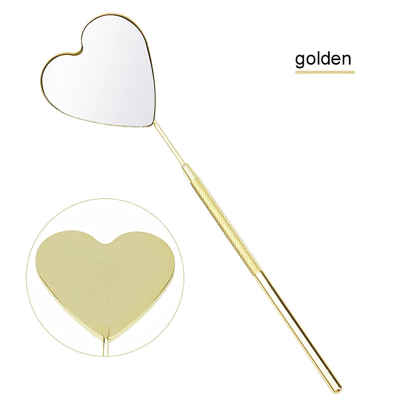 LashPro Mondspiegel Abnehmbar - Edelstahl 10cm Wimpern