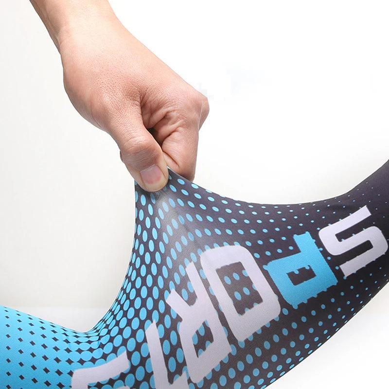 Arm-Ärmel 2025: HKXY GLOVES Sport Ice Arm Sleeves Men Cycling UV Solar - Breathable Summer Sun Protection Anti-Sunburn Long Sleeve Collection