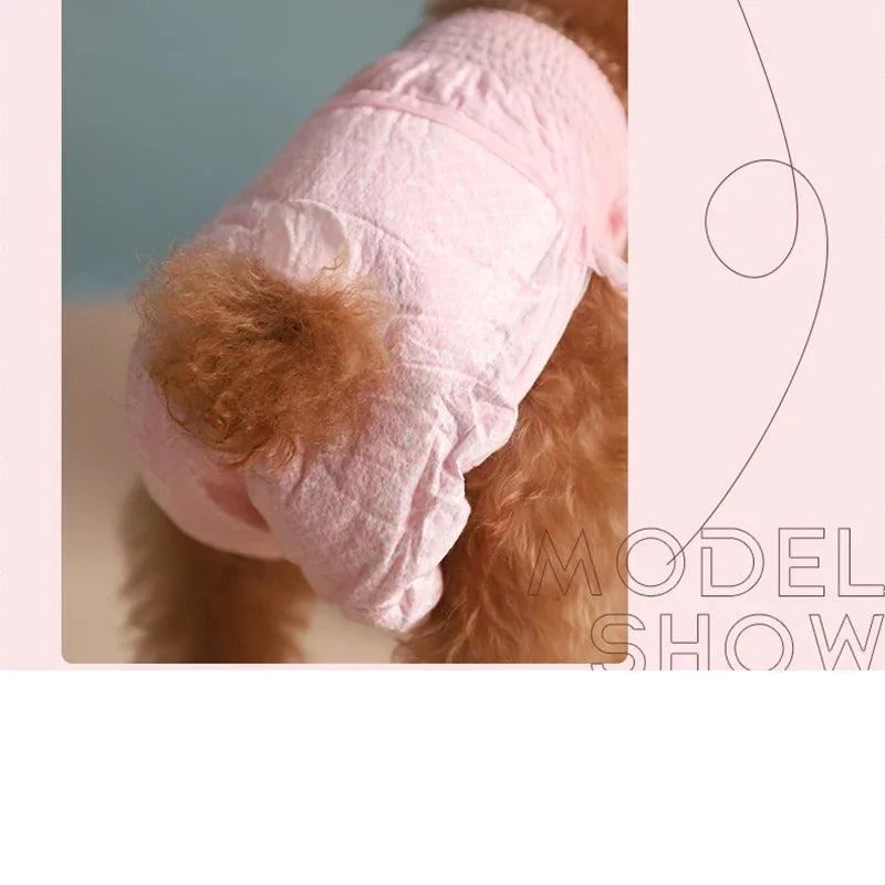 MOONBIFFY Einweg-Hundewindeln Superabsorption - 10 St, M