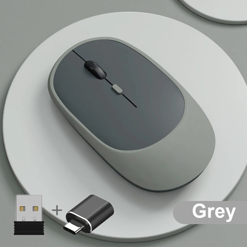 XT M6 Wiederaufladbare Funkmaus - Bluetooth, 2.4G,1600DPI