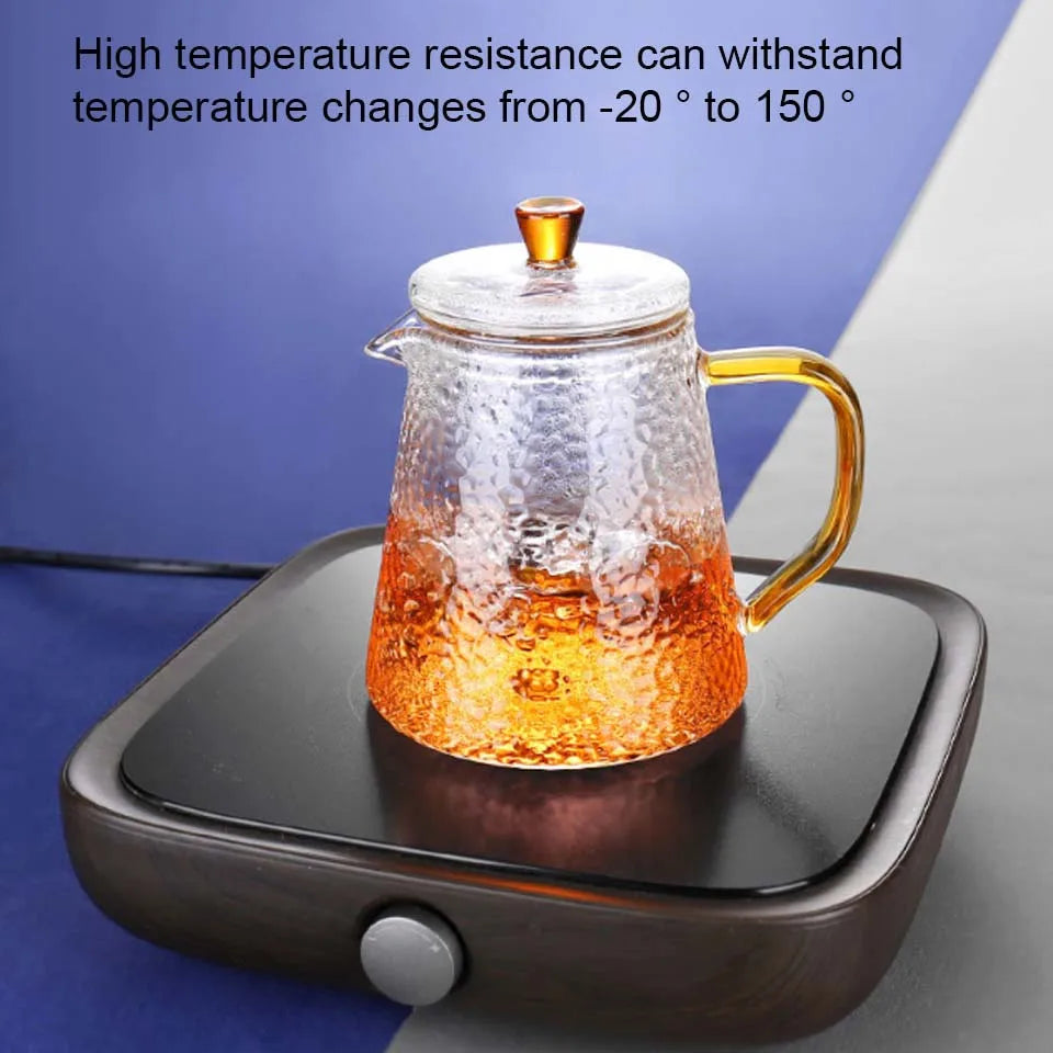 Japanese Teapot Glass Tea Pot With Infuser Tea Sets Teapots Glass Borosilicate Heat Resistant Glass Teapot Kettle Gaiwan Pu Erh
