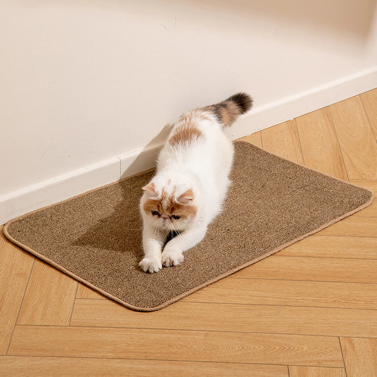 Large Cat Scratching Mat Carpet Non-Slip Pet Bed Mat Sofa Protector Cat Scratcher Anti-Scratch Furniture Protector for Cats