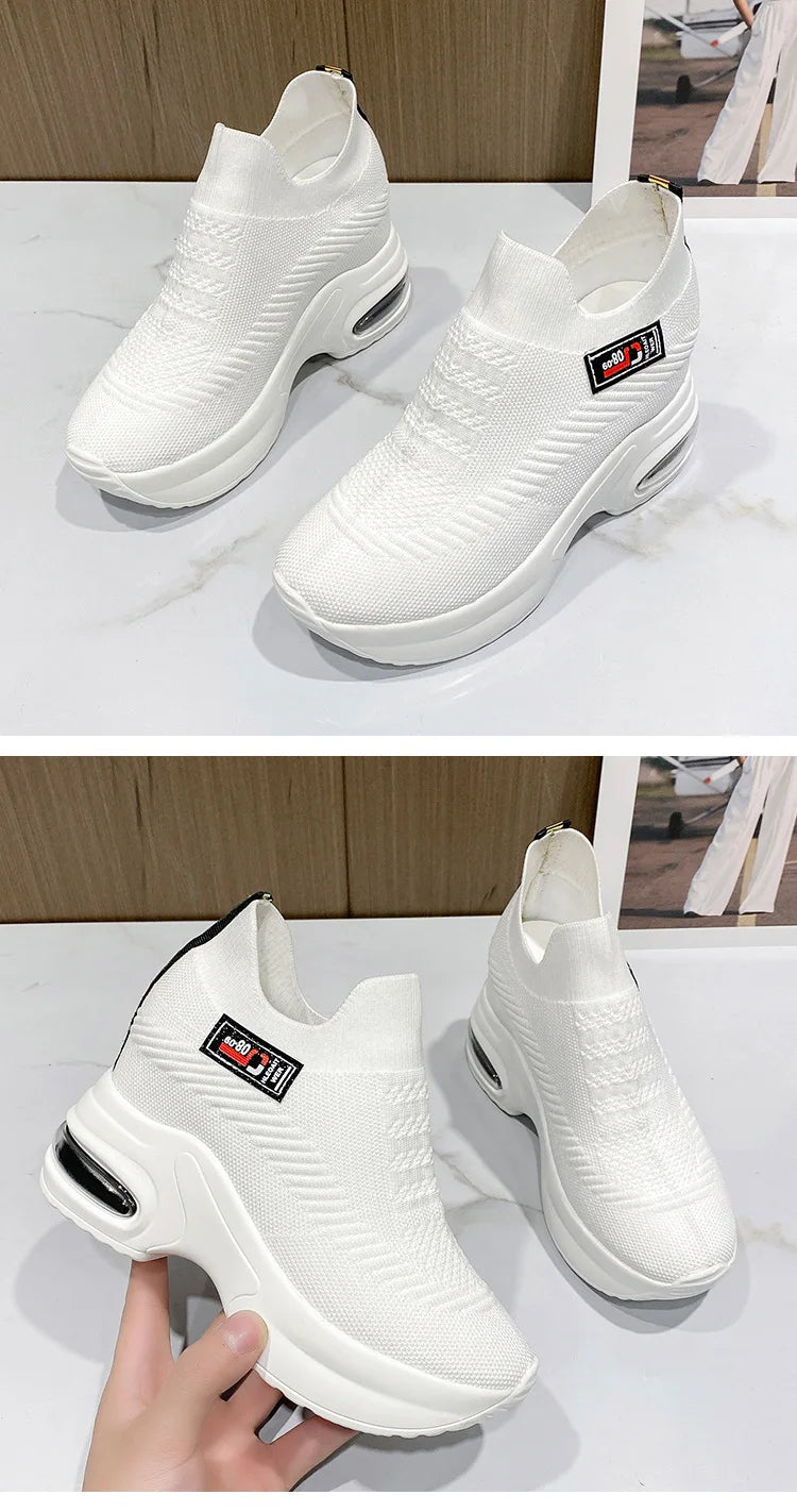 Bellato Sneaker Pailletten - Plateausohle 6cm Gr 36-42
