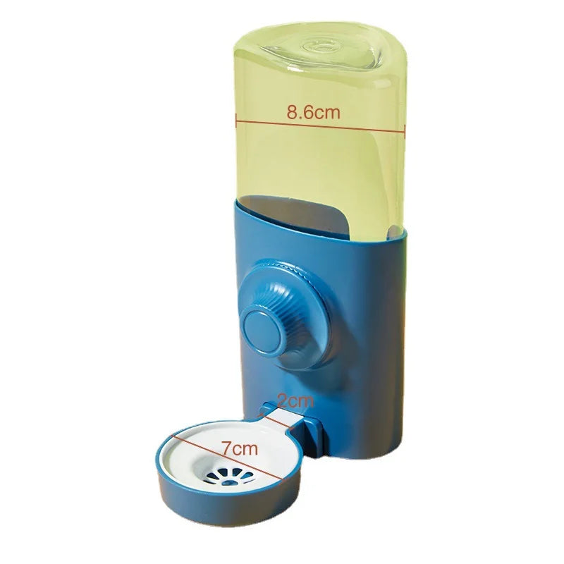 Wasser Spender Haustier 2025 - Automatischer Haustier Futterspender Hängend - Schüssel Wasser Flasche Futter Container Welpe Katzen Kaninchen