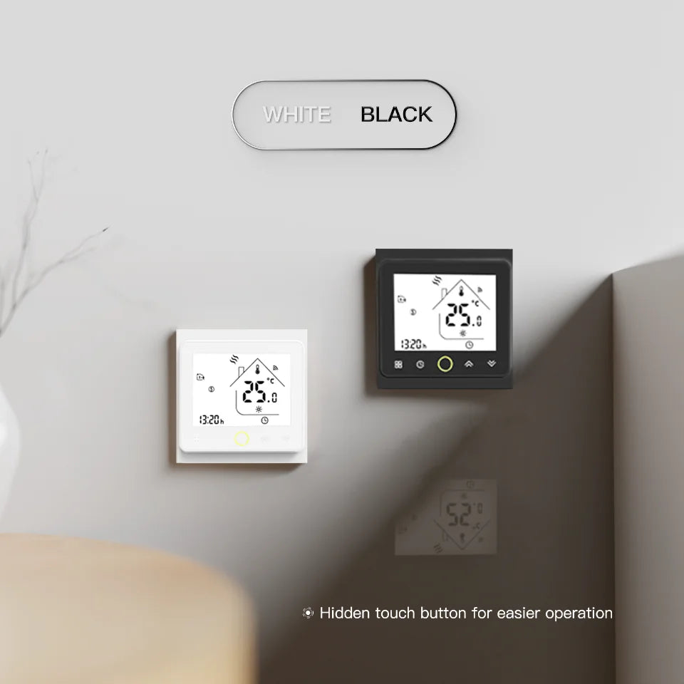 Smart-Thermostat 2025: MOES WiFi Wasser/Elektrische Fußbodenheizung - Gasboiler-Temperaturcontroller Smart Alexa Tuya Google Voice Zigbee-Sammlung