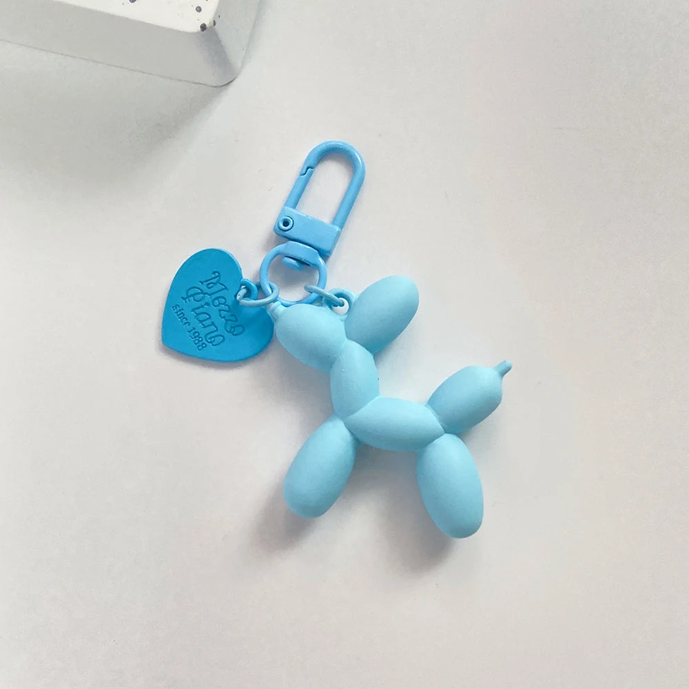 Damen Schlüsselanhänger 2025 - Adorable Balloon Dog Y2k Bag Charms Cute Puppies Acrylic