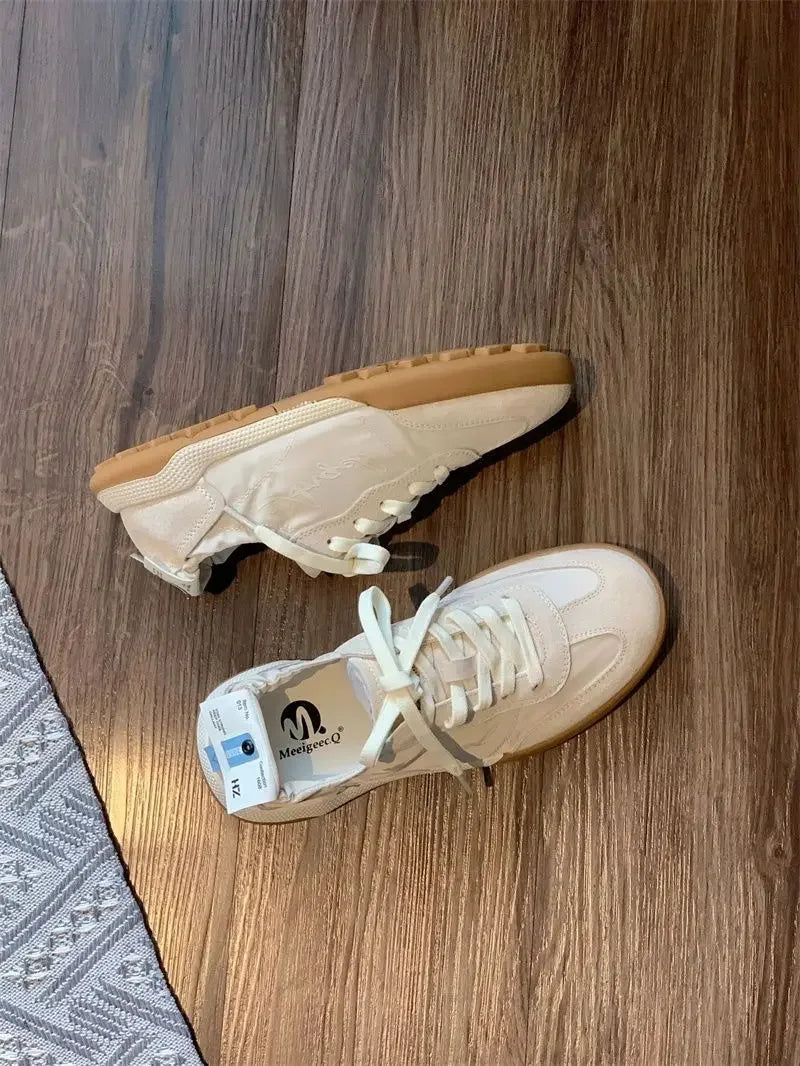 Sneakers Flat Women Footwear Sports Ladies Shoes Lace Up Luxury A On Offer Urban Young On Sale And Low Price Light New In Spring