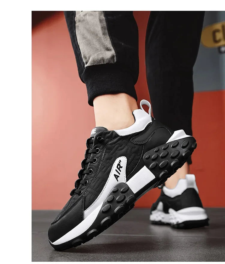 Men Shoes  Cross Border Platform Rubber Men's Sneaker Summer Men Sneakers Non-Slip Male Tennis Shoes Gym Running Sports Shoes