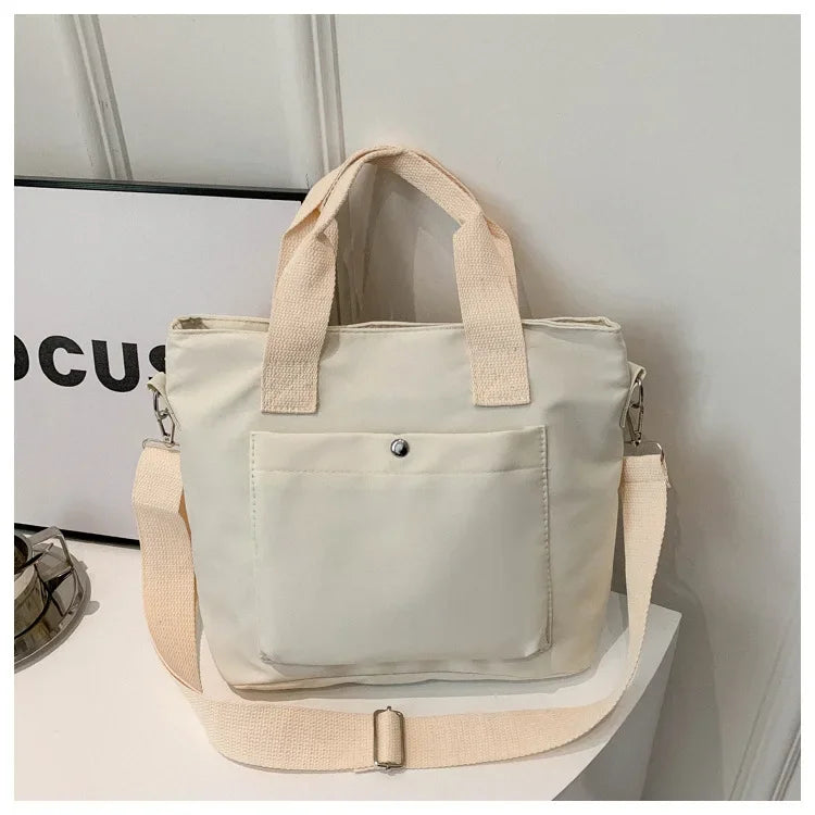 Small Casual Tote Bags Women Shoulder Messenger Bags Korean Canvas Fashion Female Crossbody Bag for Girl 2024 Cloth Handbags
