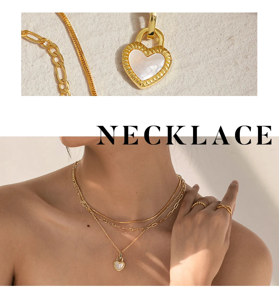 Peri'sBox Large Square Natural Freshwater Pearl Pendant Chunky Chain Necklace for Women Vintage Elegant Baroque Pearls Necklaces