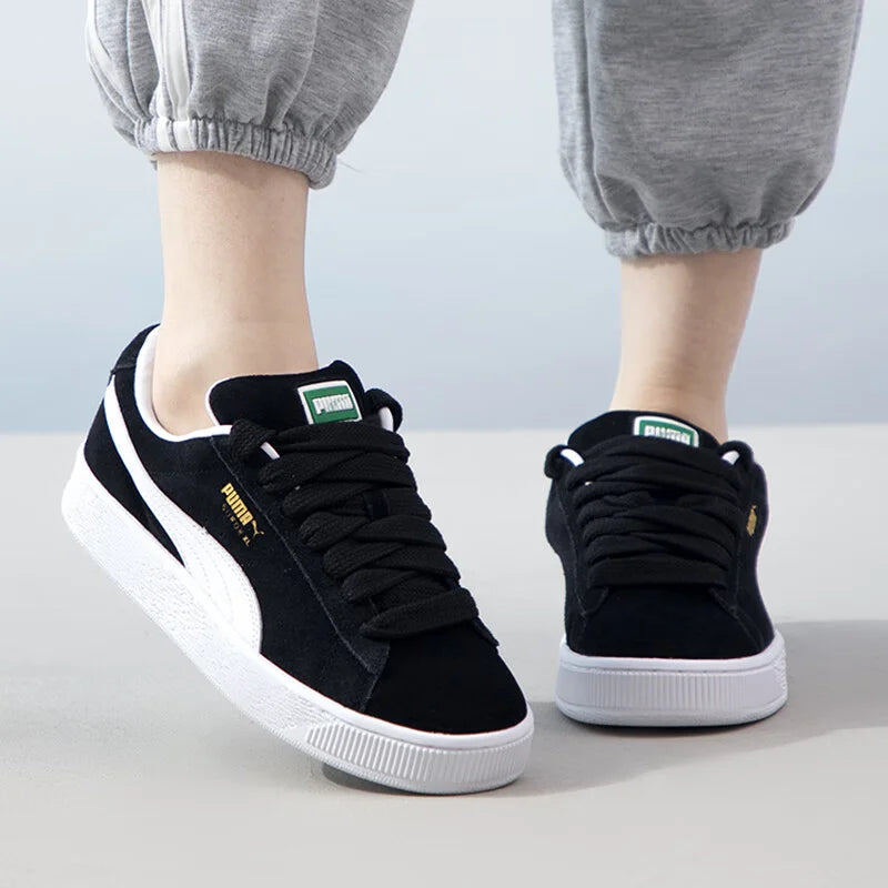 Puma Black Suede XL Sneakers - Obermaterial Leder, Gummi-Außensohle, Unisex Größe Variabel