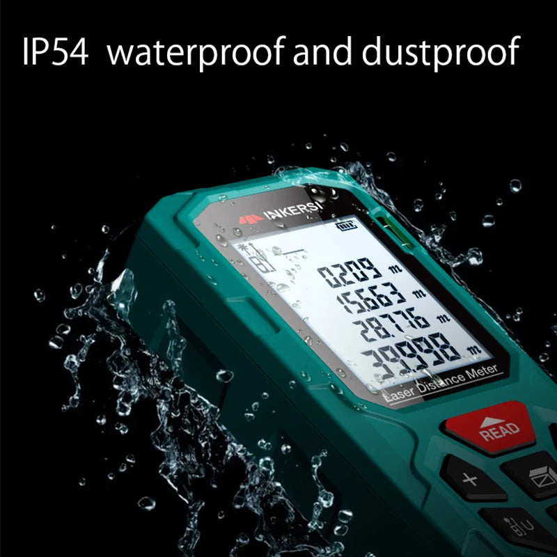 INKERSI Laser Rangefinder Digital Tape Measure 40M/70M/120m
