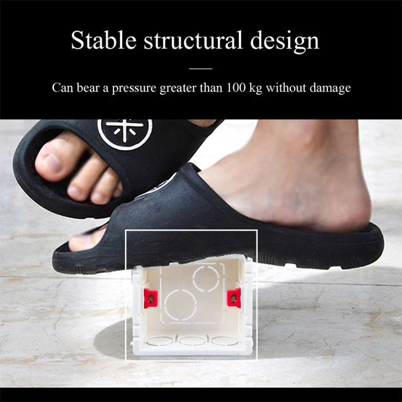 86*86 Fireproof Wall Mount Internal Junction box