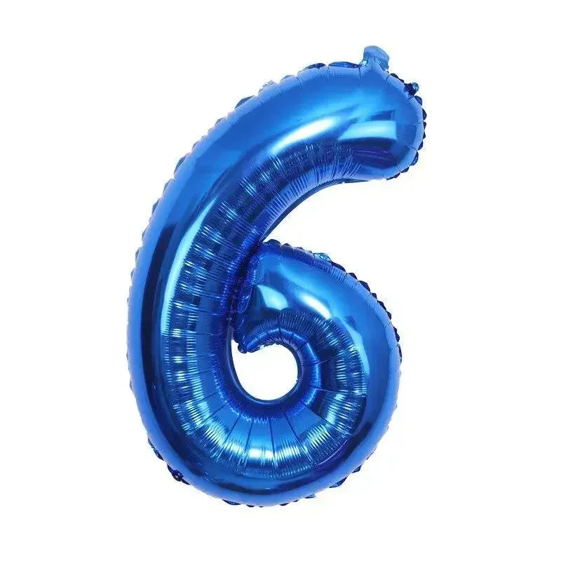 Etya Balloon 32 Zoll Blauer Folienballon - Aluminiumfolie