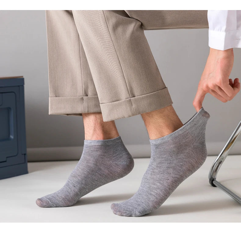 Șosete invizibile OtherCN 05-8, fără talpă - 8 perechi, din poliester