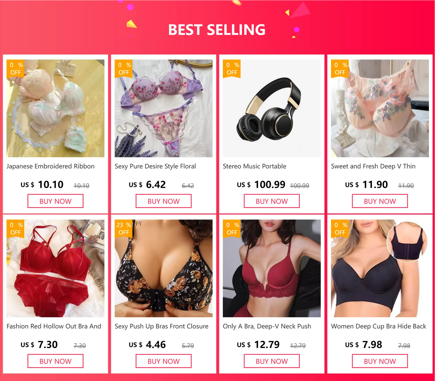 elegant Bra Women Lace Push Up Bralette Wire Free Mesh Large Size Lingerie Solid Color Seamless Thin Wireless Soft Floral Bralette