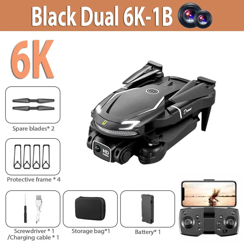 Original V88 Drohne 8K 5G GPS Profi-HD-Luftbildfotografie Ferngesteuertes Flugzeug HD-Dual-Kamera-Quadcopter-Spielzeug-UAV