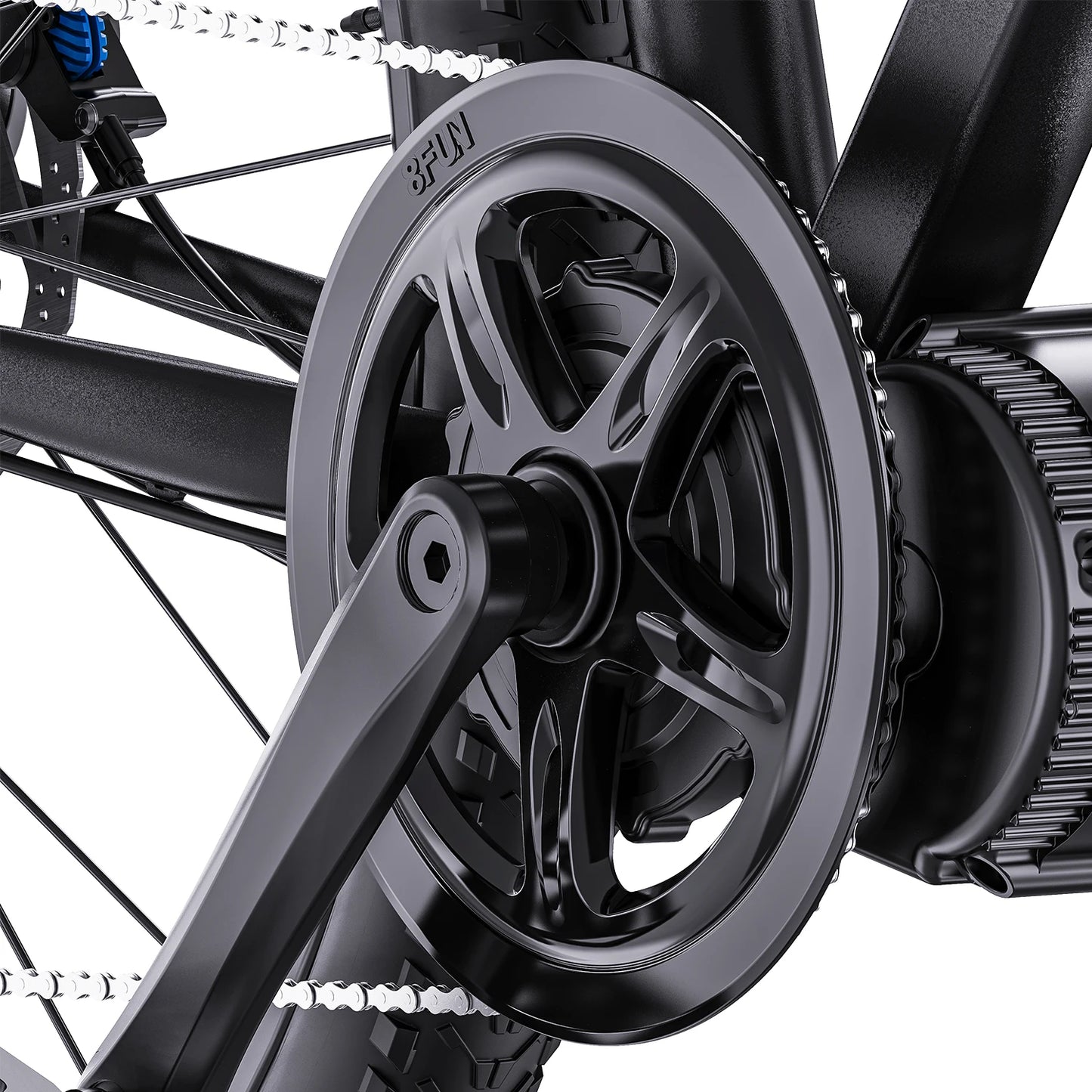 Bafang 750w 48v kit complet Mid Drive Motor 8fun BBS02 Bicycle Electric eBike Conversion Kit Powerful Central e-Bike Engine