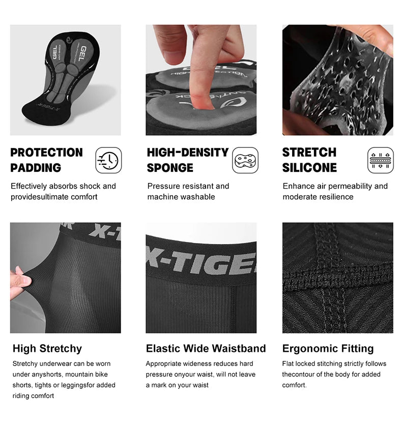 Pernă de gel respirabilă X-TIGER XM-DNK-36001, S-XL, poli