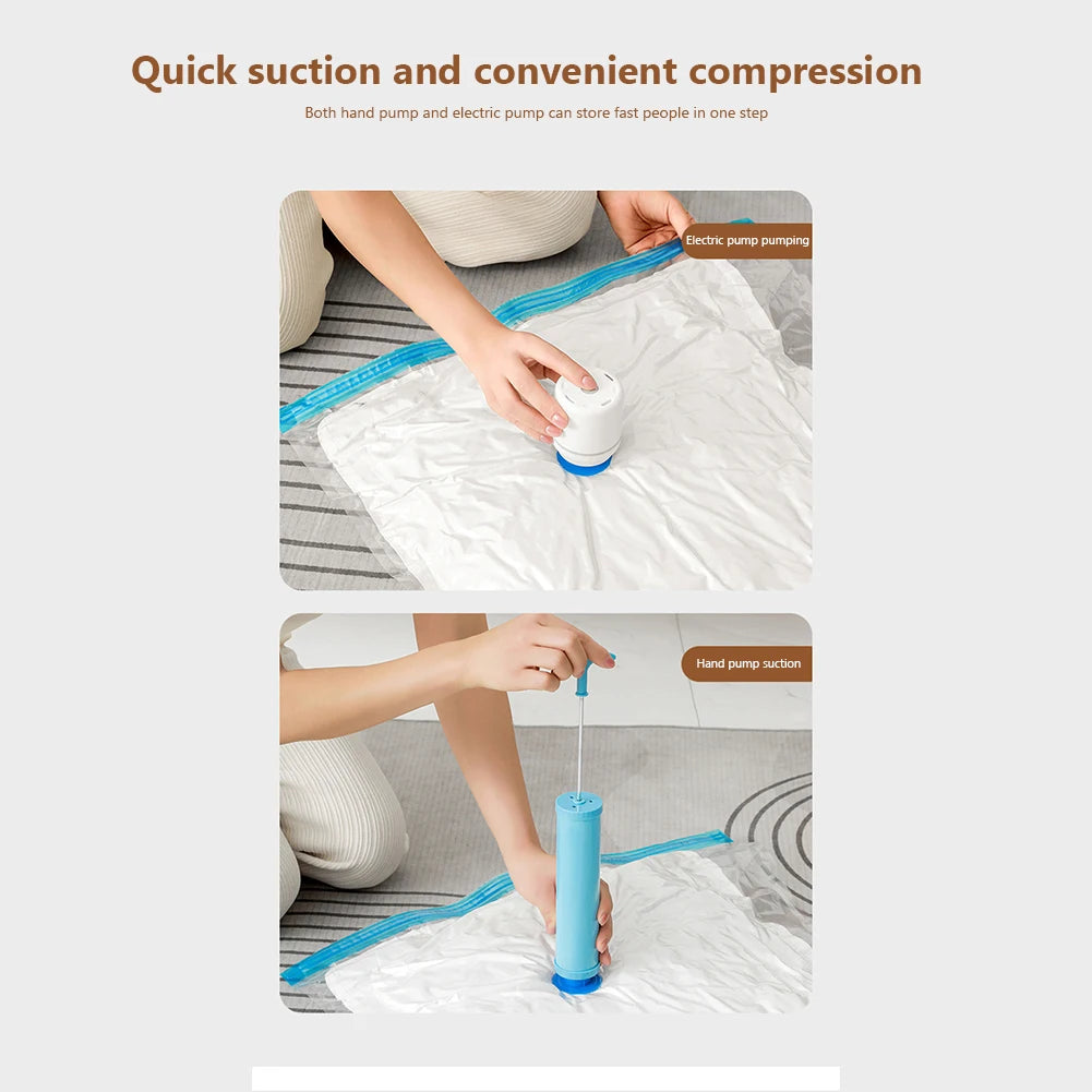 VakuumPro 6er Ventilbeutel - 6 Stk 80x60cm Platzsparend