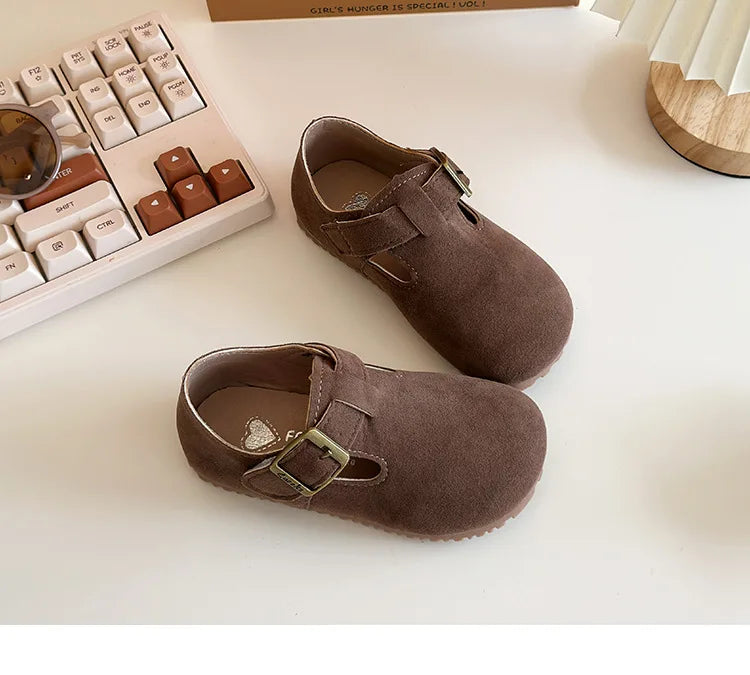 Kinder-Schuhe 2025: Birkenstock-Style Leather-Loafers - Baby Moccasins Collection