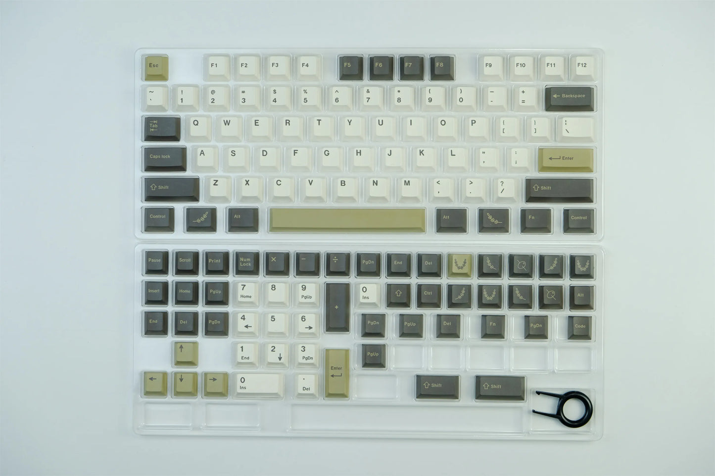 GMK Olives Keycap, 129 Keys PBT Keycaps Cherry Profile DYE-SUB Personalized GMK Keycaps For Mechanical Keyboard