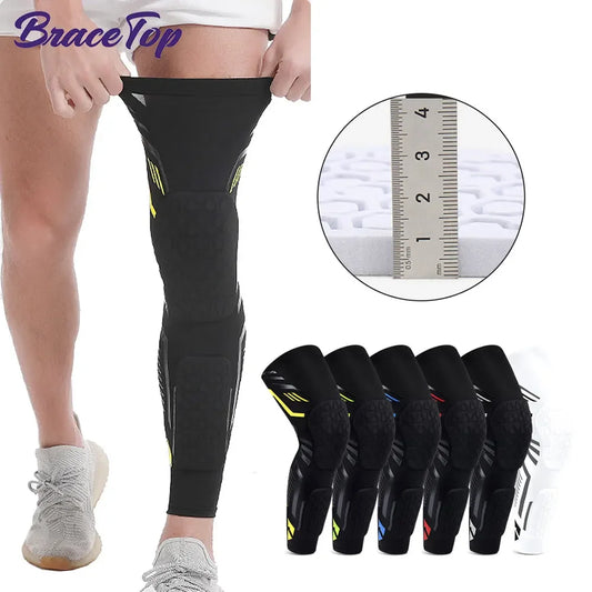 Knieschoner 2025: BraceTop 1 Pcs Knee Compression Sleeves Basketball Volleyball - Leg Sleeve Football Adult Knee Protector Calf Support Snowboard Kneepad Collection