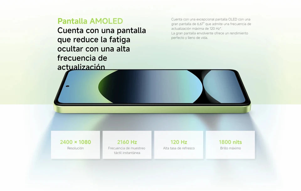 Xiaomi Redmi Note 14 AMOLED 120 Hz - 5500mAh,33W,6,67 Zoll