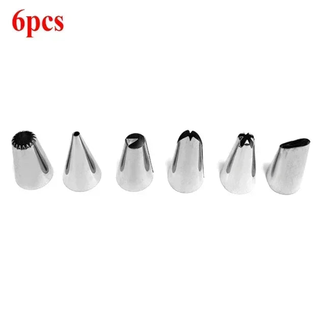 BCMJHWT Spritztüllen Set Silikon - 16 Stück 1 Beutel