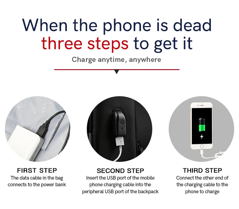 Laptop-Tasche 2025 - 13.3-14 Zoll Crossbody Messenger Rucksack Schule Studium